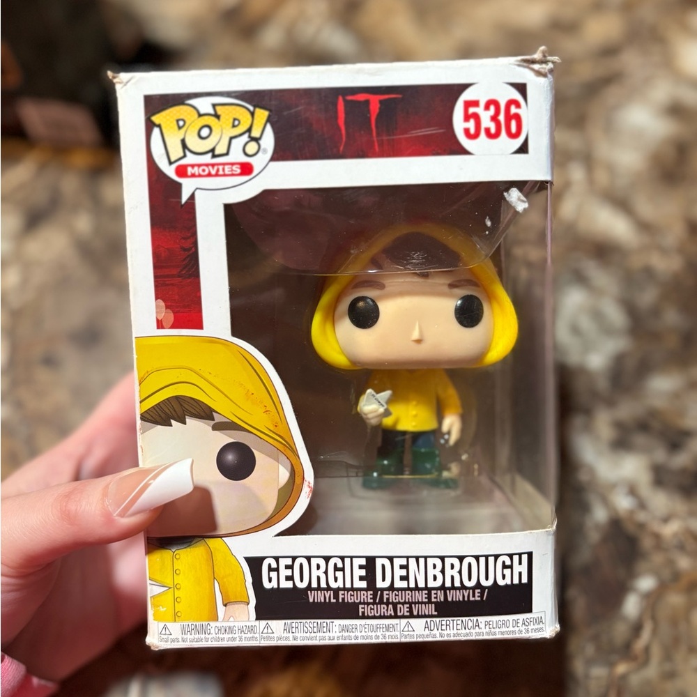 Funko Pop! Movies Georgie Denbrough Figure - Yellow and Black